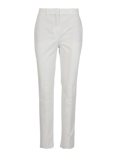 Max Mara Nichel Trousers In White