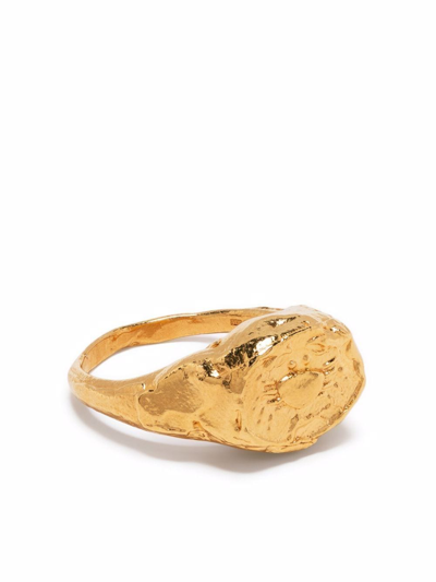 Alighieri Capricorn Signet Ring In Gold