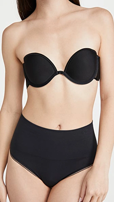 The Natural Reversible Wing Bra In Nude,black