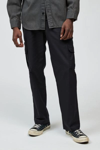 Dickies Twill Cargo Trouser In Black