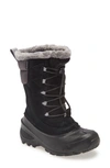 The North Face Kids' Shellista Iv Waterproof Insulated Boot In Tnf Black/vanadis Grey