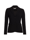 Altuzarra Fenice Two-button Jacket In Black