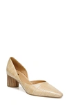 Sarto By Franco Sarto Rita Pointed Toe Pump In Sand Leather