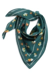 Madewell Bandana In Shaded Evergreen