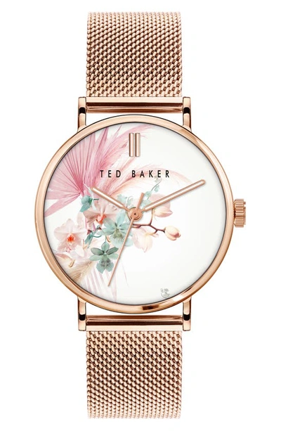 限定モデル ウェルショップTed Baker Women's Quartz Stainless Steel