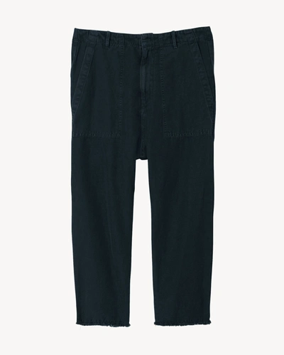 Nili Lotan Luna Pant In Dark Navy