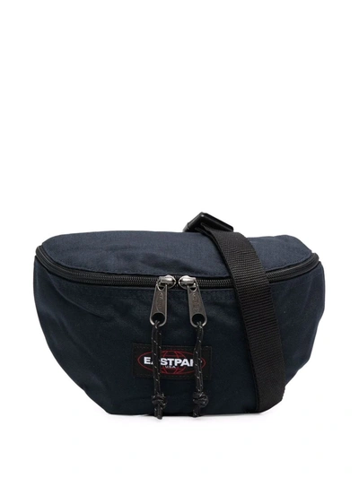 Eastpak Logo-patch Belt Bag In Black