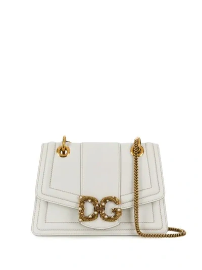 Dolce & Gabbana Dg Amore Crossbody In White