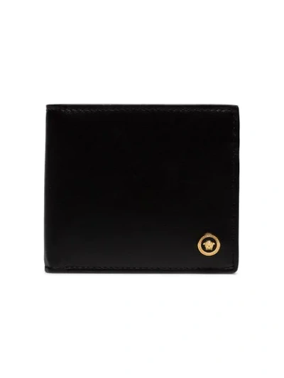 Versace Tribute Wallet In Black