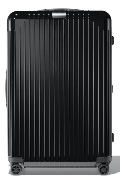 Rimowa Essential Lite Check-in Large 31-inch Wheeled Suitcase In Black