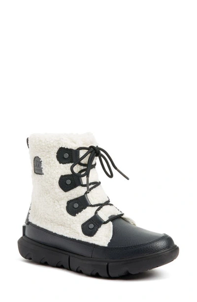 Sorel Explorer Ii Joan Insulated Lace-up Boot In Black