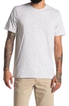 Abound Short Sleeve Heather Crew T-shirt In Grey Heather Neps