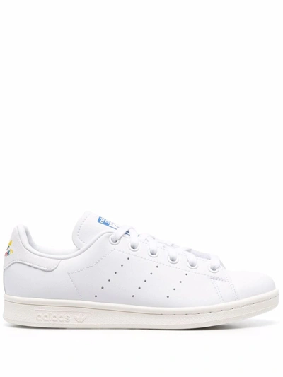 Adidas Originals Women's Stan Smith Low Top Sneakers In White/white