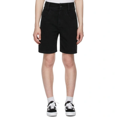 Opening Ceremony Black Denim Baggy Shorts