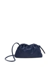 Mansur Gavriel Cloud Mini Leather Cross-body Bag In Navy