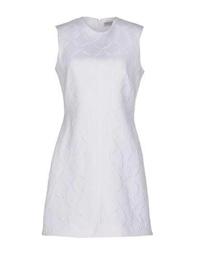 Balenciaga Short Dress In White