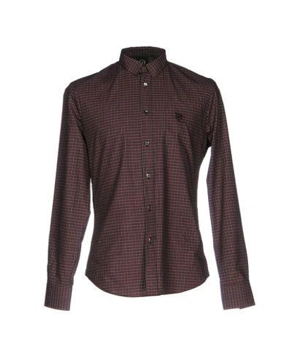 Mcq By Alexander Mcqueen Checked Shirt In Black