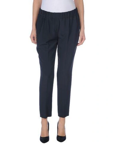 Brunello Cucinelli Pants In Dark Blue