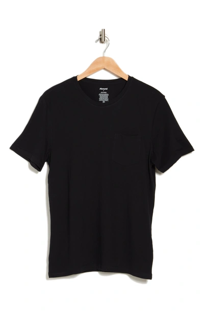 Abound Short Sleeve Pocket Crewneck T-shirt In Black