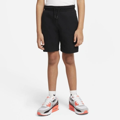 Nike Sportswear Tech Fleece Little Kids' Shorts In Black