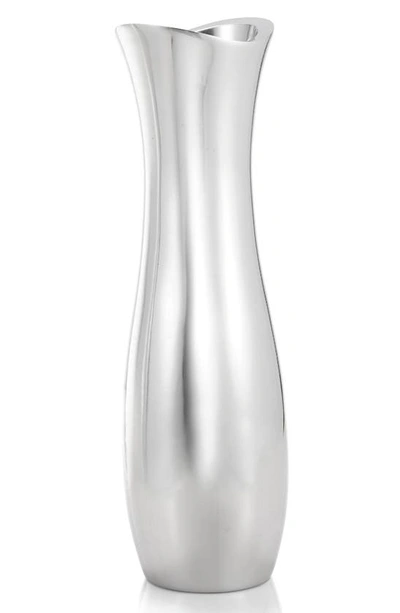 Nambe 13 Stryker Vase In Silver-tone
