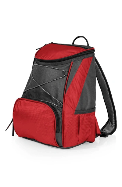 Picnic Time Ptx Backpack Cooler In Red