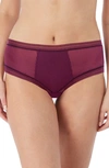 Fantasie Fusion Briefs In Black Cherry