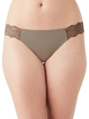 B.tempt'd By Wacoal B.bare Thong In Walnut