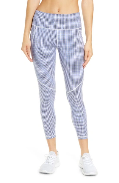 Sweaty Betty Power Pocket Workout Leggings In Blue Sb Move Print