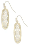 Kendra Scott 'brenna' Drop Earrings In Gold Metal