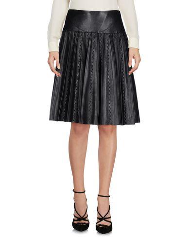 Alaïa Knee Length Skirts In Black | ModeSens