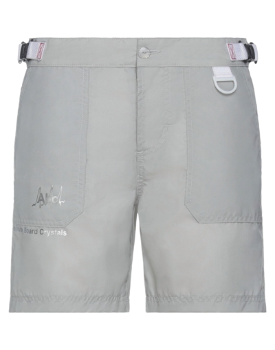 Advisory Board Crystals Woman Shorts & Bermuda Shorts Light Grey Size M Polyamide