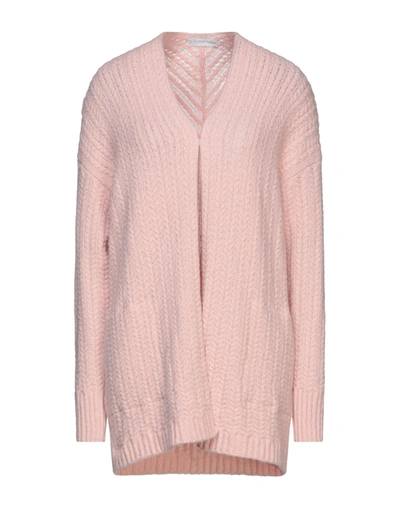Le Tricot Perugia Cardigans In Pink