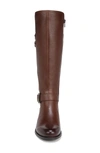 Naturalizer Jessie Knee High Riding Boot In Chocolate Wc