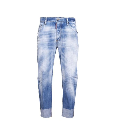Dsquared2 Men's S71lb0900s30342470 Blue Cotton Jeans