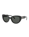 Versace Kids Biggie Sunglasses, Vk4429u (ages 7-10) In Black 1
