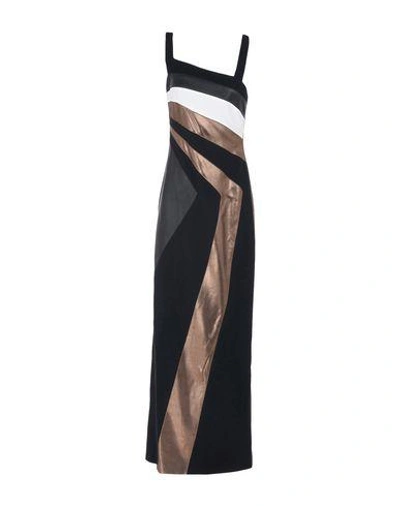 Emanuel Ungaro Long Dress In Black