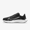 Nike Men's Air Zoom Pegasus 38 Flyease Easy On/off Road Running Shoes In Black/white/anthracite/volt