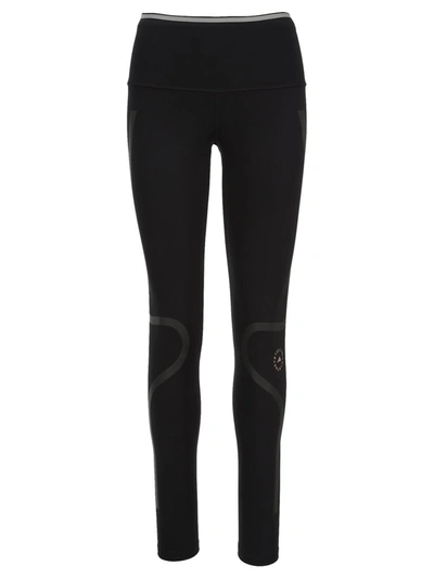 Adidas By Stella Mccartney Logo Motif Leggings In Black