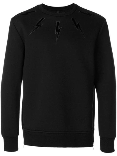 Neil Barrett Lightning Bolt Sweatshirt