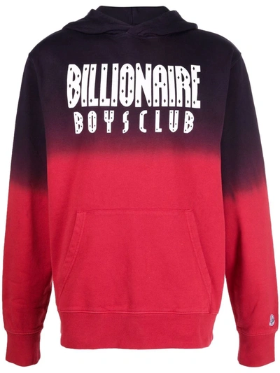 Billionaire Boys Club Logo-print Pullover Hoodie In Rot