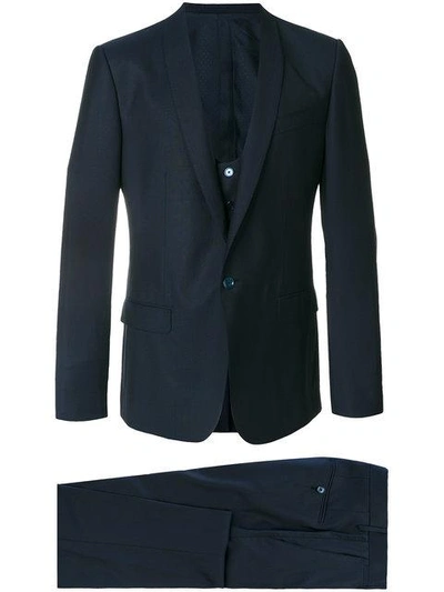 Dolce & Gabbana Classic Three Piece Suit - Blue
