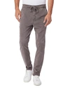 Paige Men's Fraser Stretch Twill Cuffed Pants In Vintage Aluminum Frost