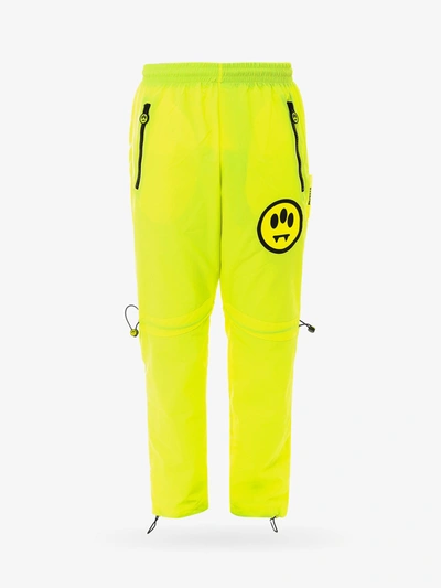 Barrow Yellow Casual Trousers In Yellow