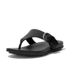 Fitflop Women's Graccie Toe-post Sandals Women's Shoes In All Black