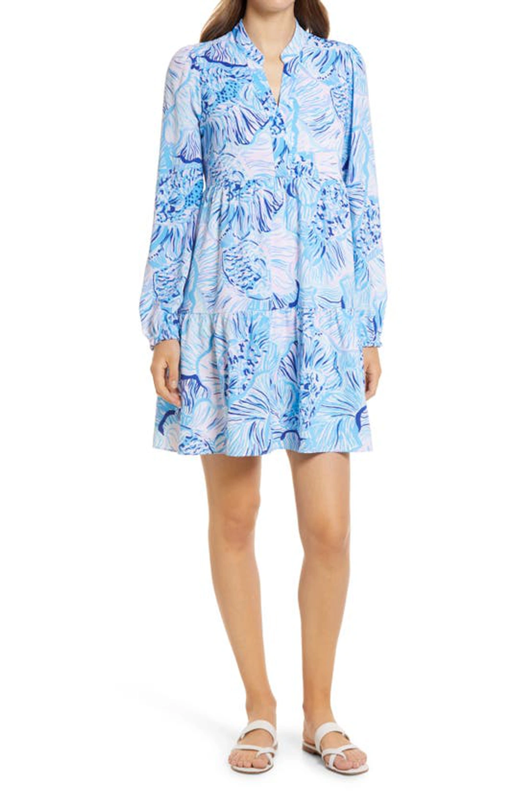 Lilly Pulitzerr Lilly Pulitzer Winona Long Sleeve Print