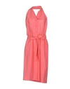 Moschino Knee-length Dresses In Fuchsia