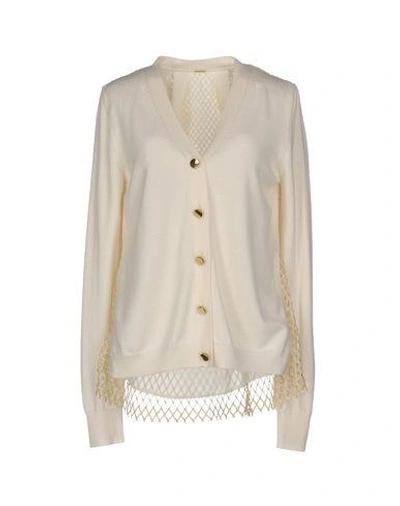 Adam Lippes Cardigans In Ivory