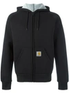 Carhartt 'car-lux' Hooded Jacket In Black