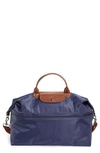 Longchamp Le Pliage 21-inch Expandable Travel Bag In Navy